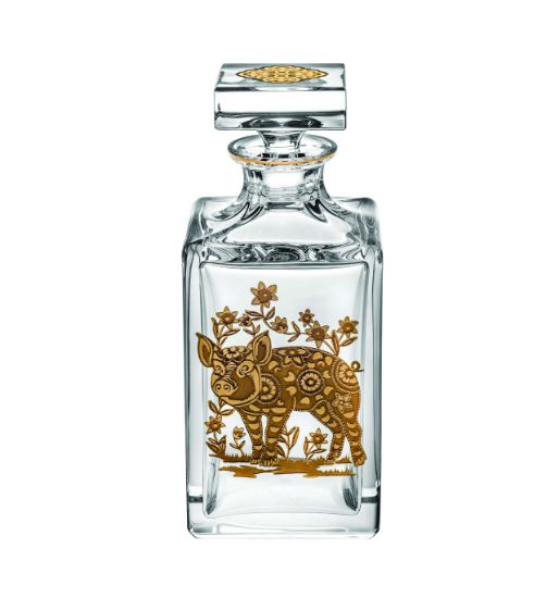 Picture of Whisky Decanter, Pig