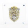 Picture of Republic of Gabonaise 3 Ounce Perseus Shield Colorized Silver Coin