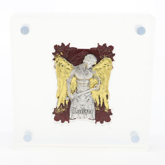Picture of 2025 Lucifer Silver Colorized & Shaped Coin