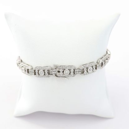 Picture of 14k White Gold Diamond Bracelet