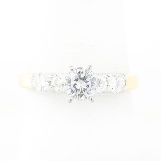 Picture of 14k Yellow Gold Diamond Ring