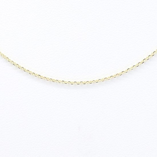 Picture of 14k Yellow Gold Thin Adjustable Necklace