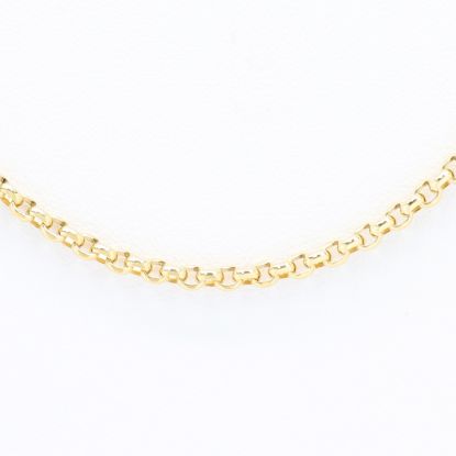 Picture of 18k Yellow Gold Rolo Chain