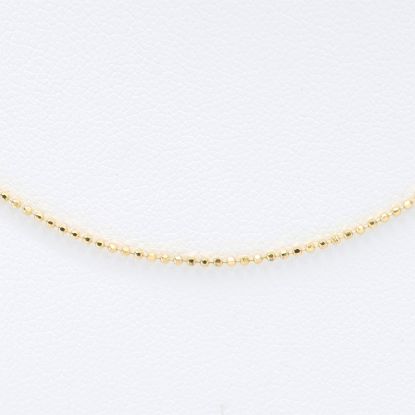 Picture of 18k Yellow Gold Thin Necklace