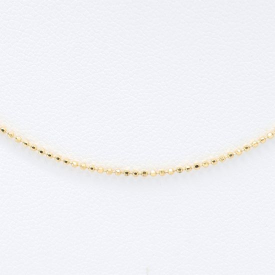 Picture of 18k Yellow Gold Thin Necklace