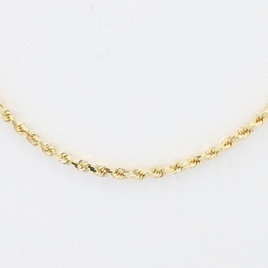 Picture of 14k Yellow Gold Rope Chain