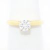 Picture of 18k Yellow Gold Brilliant Soliatire Diamond Ring