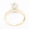 Picture of 14k Yellow Gold Brilliant Diamond Ring