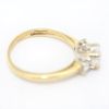 Picture of 14k Yellow Gold Brilliant Diamond Ring