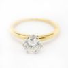 Picture of 18k Yellow Gold Brilliant Solitaire Ring