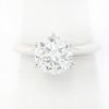 Picture of 14k White Gold Brilliant Diamond Ring
