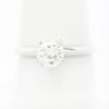 Picture of 14k White Gold Solitaire Ring