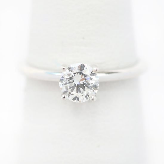 Picture of 14k White Gold Brilliant Diamond Ring