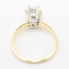 Picture of 14k Yellow Gold Oval Diamond Ring