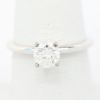 Picture of 14k White Gold Solitaire Diamond Ring