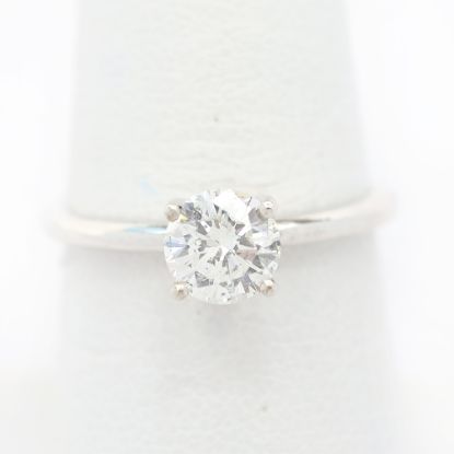Picture of 14k White Gold Brilliant Diamond Ring