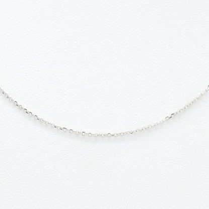 Picture of 14k White Gold Thin Necklace