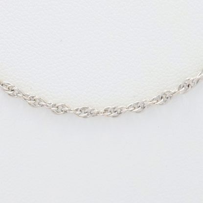 Picture of 14k White Gold Twisted Link Chain