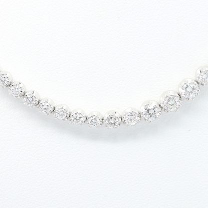 Picture of 18k White Gold Brilliant Diamond Necklace