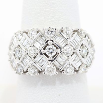 Picture of 14k White Gold Diamond Ring
