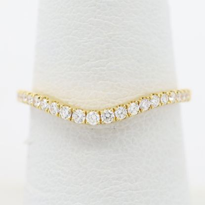 Picture of 18k Yellow Gold Diamond Ring Band