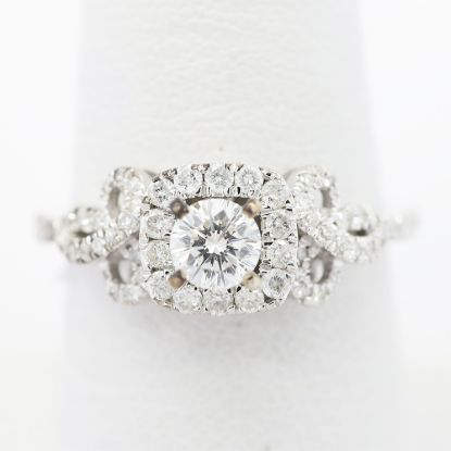 Picture of 14k White Gold Diamond Ring