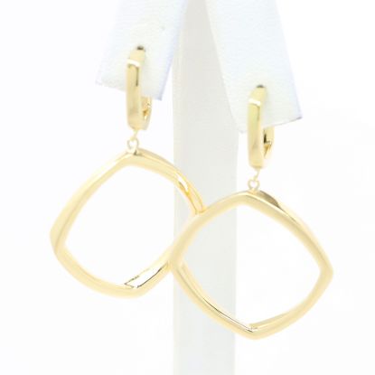 Picture of Tiffany & Co. Frank Gehry 18k Yellow Gold Torque Dangling Earrings