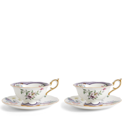 Picture of Tea Cup & Saucer, Set of 2