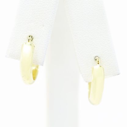 Picture of 18k Yellow Gold Hoop Earrings