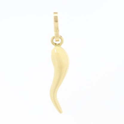 Picture of 18k Yellow Gold Cornicello Pendant