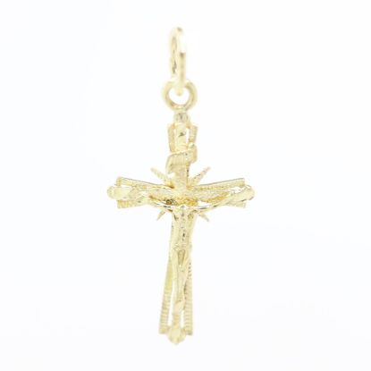 Picture of 14k Yellow Gold Crucifix Pendant
