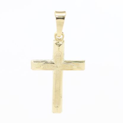 Picture of 14k Yellow Gold Cross Pendant