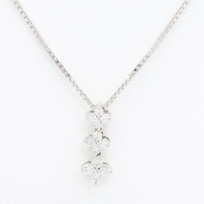 Picture of 14k White Gold Diamond Pendant