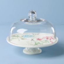 Picture of New 25th Anniversary Cake Stand with Dome