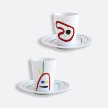 Picture of New Set of 2 Cups & Saucers 2.4 oz