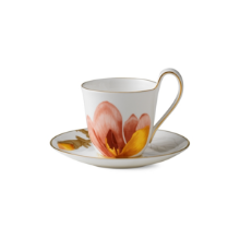 Picture of New High Handle Cup and Saucer, Magnolia, 27 cl