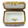 Picture of Limoges Traditional White & Gold Trinket Box With Floral Details