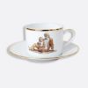 Picture of New Set of 6 Tea Cups & Saucers 3 oz