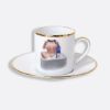 Picture of New Set of 6 Espresso Cups & Saucers 3 oz