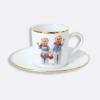 Picture of New Set of 6 Espresso Cups & Saucers 3 oz