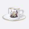 Picture of New Set of 6 Espresso Cups & Saucers 3 oz