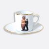 Picture of New Set of 6 Espresso Cups & Saucers 3 oz