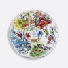 Picture of New Set of 6 Coupe Salad Plates 8.3", Opéra Garnier Ceiling (1963)