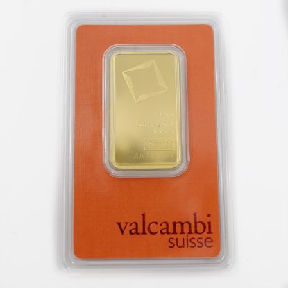Picture of 1 ozt Gold Bar, .999 Fine (Various Mints)