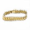 Picture of Vintage Van Cleef & Arpels 18k Yellow Gold & Platinum Diamond Bracelet