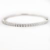 Picture of 14k White Gold Diamond Bangle Bracelet