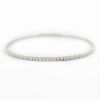 Picture of 14k White Gold Diamond Flexible Bangle Bracelet