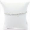 Picture of 14k White Gold Diamond Flexible Bangle Bracelet
