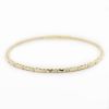 Picture of 14k Yellow Gold Diamond Flexible Bangle Bracelet