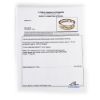 Picture of 18k Two Tone Gold Diamond Flexible Bangle Bracelet
